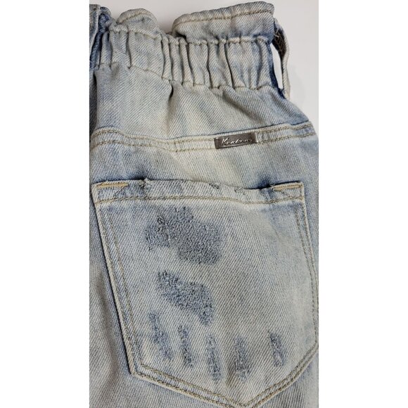 KanCan Light Wash Distressed Denim Jeans High-Waisted Size 3/25 - Picture 9 of 11
